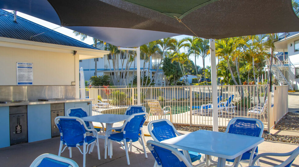 Hastings Cove Barbecue Facilities and Swimming Pool